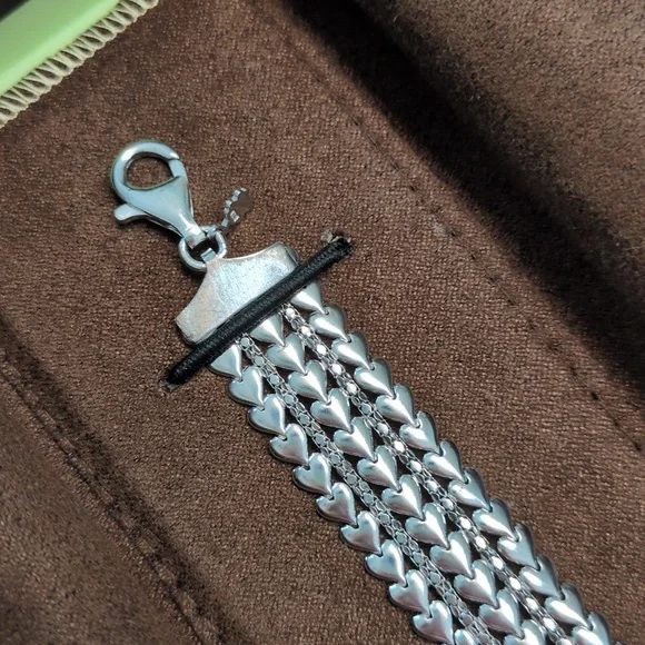 Ross-Simons Italian Sterling Silver Bracelet - Picture 3 of 7